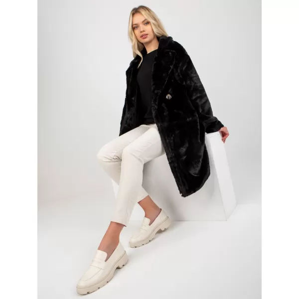  Dámský kabát OCH BELLA TW-PL-2118.95P NOIRE 