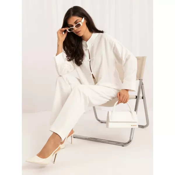  Dámská košile ITALY MODA MI-KS-A336315.75 WHITE 