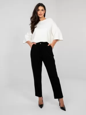 Dámské kalhoty ITALY MODA MI-SP-2689.47 BLACK