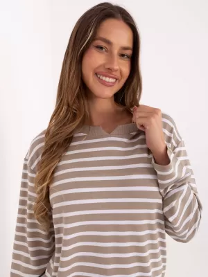 Dámská halenka RELEVANCE RV-BZ-A895.24 BEIGE