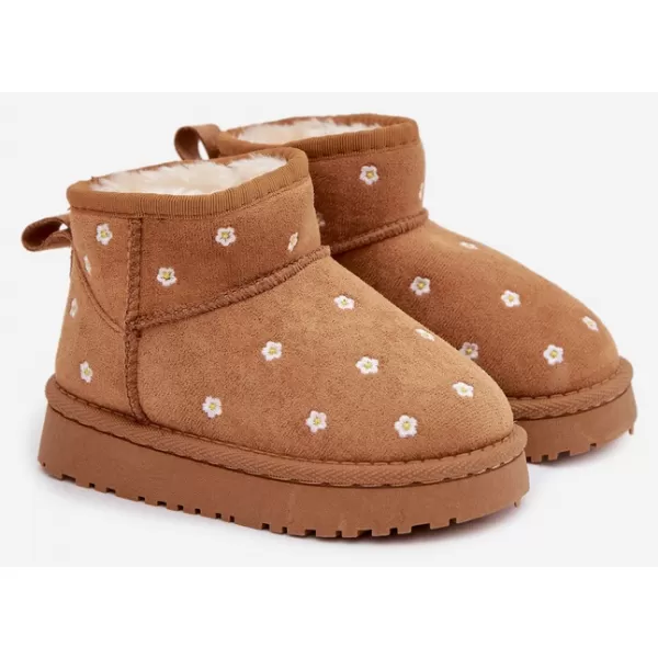  Dětské sněhule BOTO 20406-1B/2B/3B CAMEL 