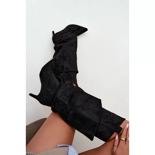  Dámské kozačky BOTO C-414 BLACK 