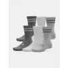 Ponožky UNDER ARMOUR ESSENTIAL 6PK CREW 1387058-069 ŠEDÁ
