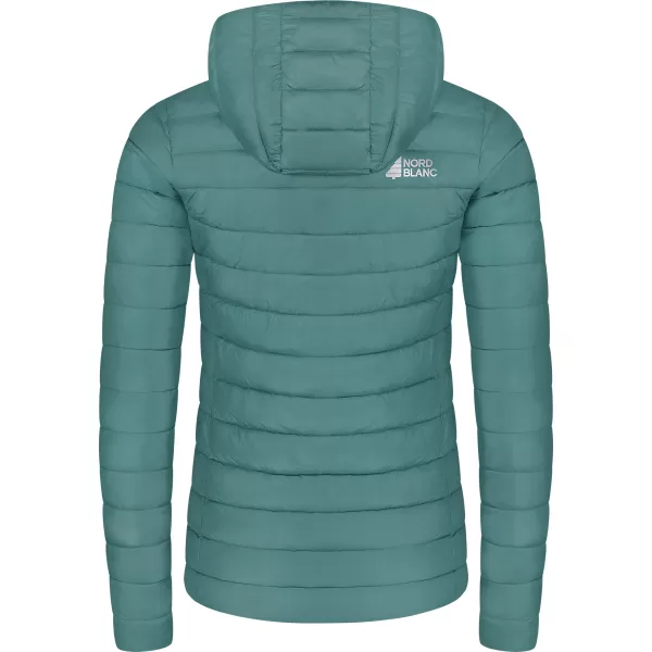  Dámská prošívaná bunda NORDBLANC NIMBUS WJL8395 ZELENÁ 