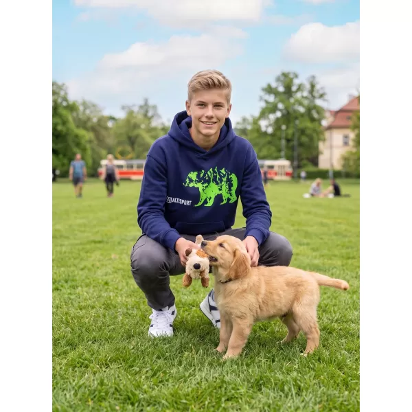  Dětská mikina ALTISPORT ALK193423 PŮLNOČNÍ MODRÁ 