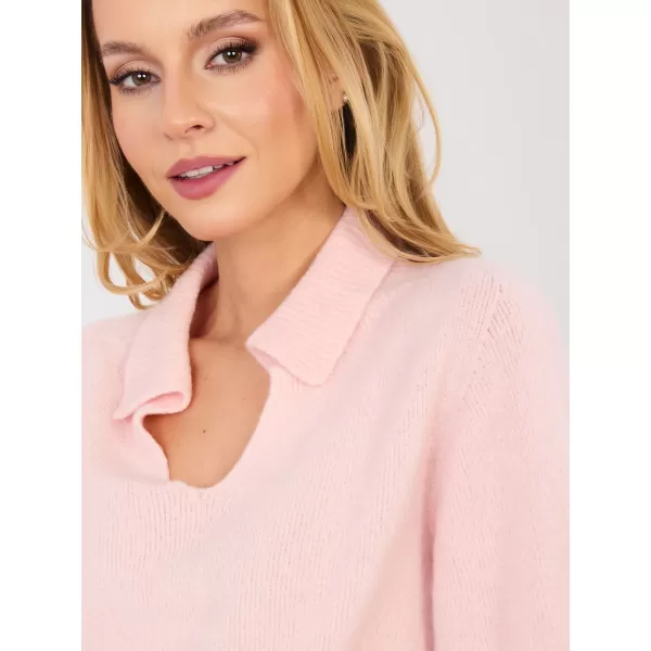  Dámský svetr ITALY MODA MI-SW-0120.16 BRIGHT PINK 