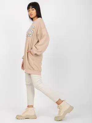 Dámská mikina EX MODA EM-BL-U719.82P BEIGE
