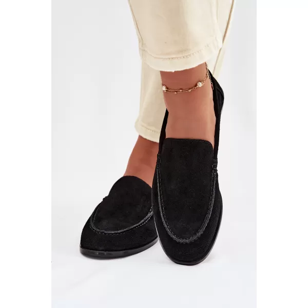  Dámské mokasíny BIG STAR SHOES TT274209 BLACK 
