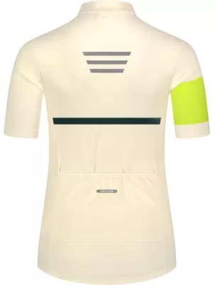 Dámský cyklo dres NORDBLANC ENTHUSIAST NBSLF8084 BÉŽOVÁ