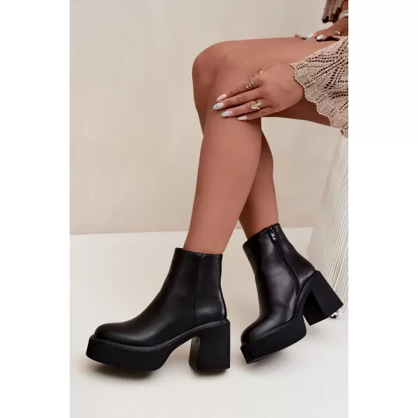  Dámské kotníkové boty BOTO 5303 BLACK 