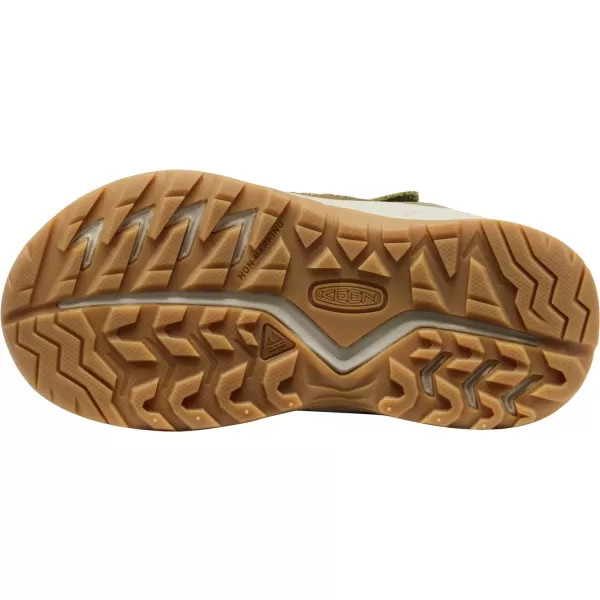 Dětské kotníkové boty KEEN HIGHTRAIL MID WP CHILDREN DARK OLIVE/MARTINI OLIVE 