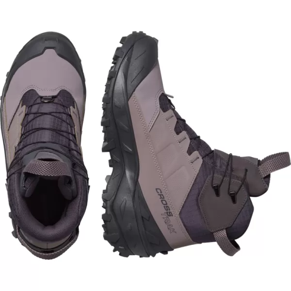  Dámské boty SALOMON CROSSTRAK POWDER WATERPROOF L47569900 NINE IRON/SHARK/PHANTOM 