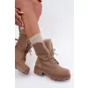 Dámské kotníkové boty BOTO 1628 BEIGE