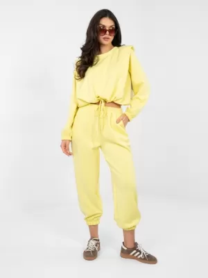 Dámský komplet RUE PARIS IT-KMPL-10020.67 BRIGHT YELLOW