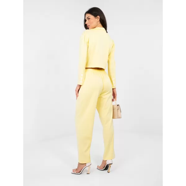  Dámský komplet RUE PARIS IT-KMPL-22255.20 BRIGHT YELLOW 