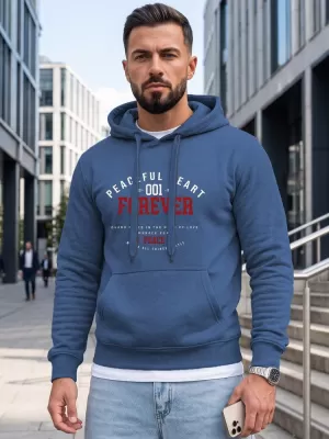 Pánská mikina DSTREET MODRÁ