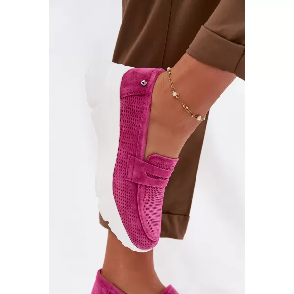  Dámské mokasíny VINCEZA 79626 FUCHSIA 