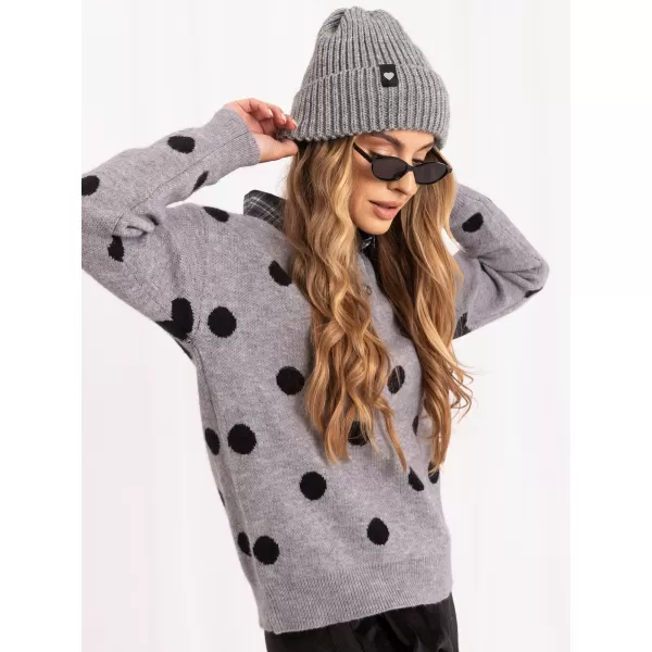  Dámská čepice FACTORY PRICE SR-CZ-2608.12P GRAY 