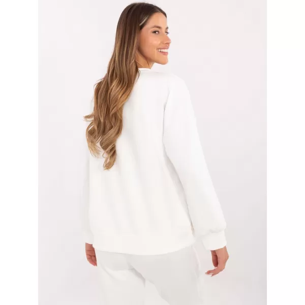  Dámská mikina ITALY MODA DHJ-BL-20322.72 ECRU 