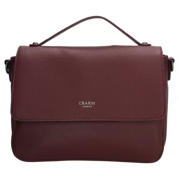  Kabelka Charm London Mulberry street W00404 Bordeaux red BORDEAUX RED 