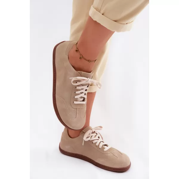  Dámské tenisky ZAZOO N1243/612 BEIGE 