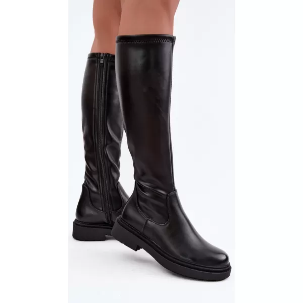  Dámské kozačky SERGIO LEONE KZ-02 BLACK 