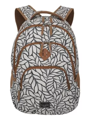 Batoh TRAVELITE BASICS BACKPACK PRINT PRINT OFF-WHITE