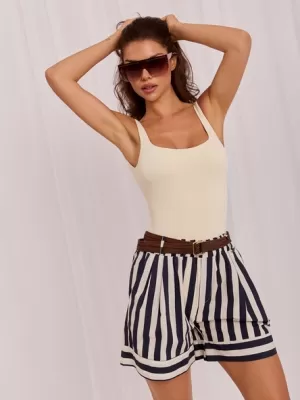 Dámské kraťasy ITALY MODA IT-SN-FL10552YGM.64 NAVY