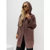 Dámský kabát FACTORY PRICE MBM-PL-1518.95P VIOLET