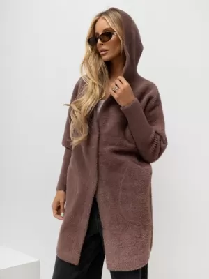 Dámský kabát FACTORY PRICE MBM-PL-1518.95P VIOLET