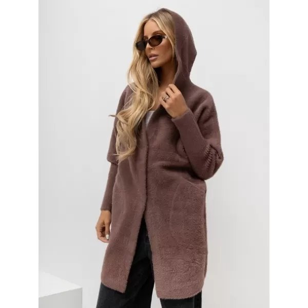  Dámský kabát FACTORY PRICE MBM-PL-1518.95P VIOLET 