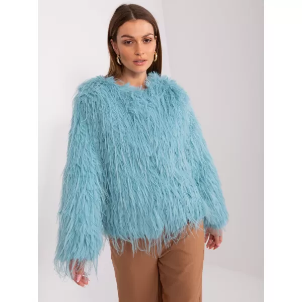  Dámská bunda WOOL FASHION ITALIA AT-KR-2359.96P MINT 