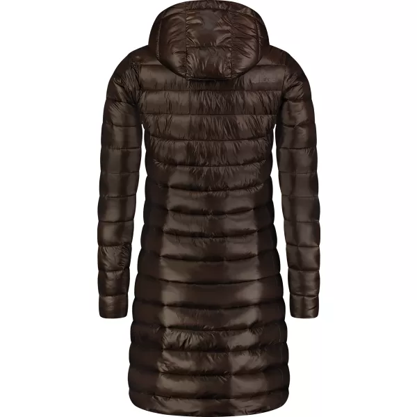  Dámský zimní kabát NORDBLANC GALEFORCE WJL8406 HNĚDÁ 