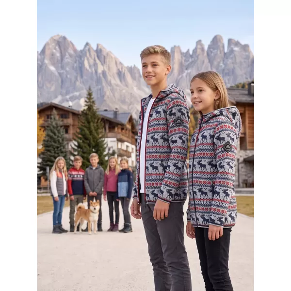  Dětský hřejivý svetr ALPINE PRO NORESO HIGH RISE VARIANTA PB 