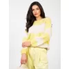 Dámský svetr ITALY MODA MI-SW-0203.71 BRIGHT YELLOW