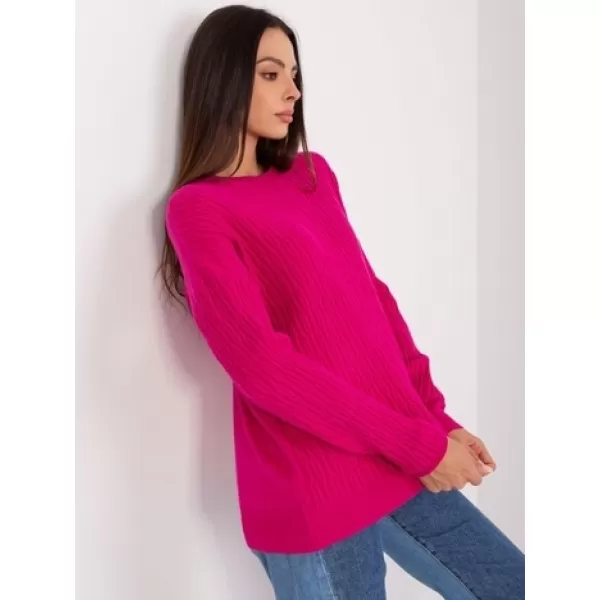  Dámský svetr WOOL FASHION ITALIA AT-SW-2338.14P FUCHSIA 