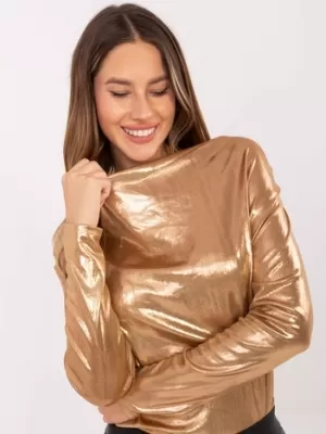 Dámská halenka ITALY MODA DHJ-BZ-15268.30 CAMEL