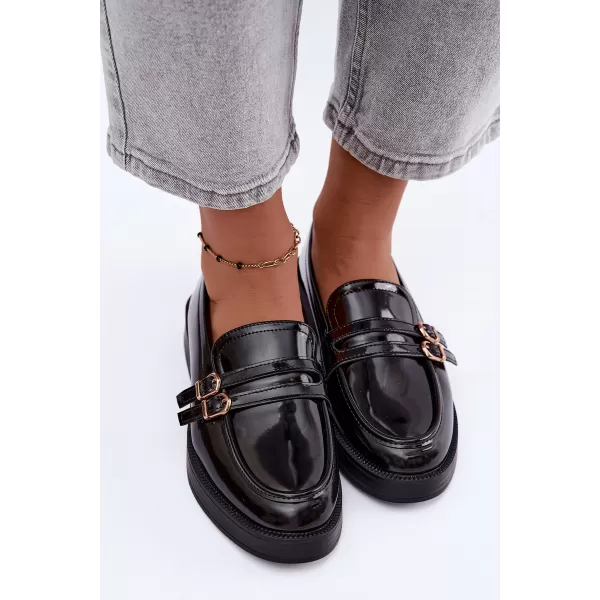  Dámské mokasíny BOTO D-325 BLACK 