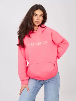 Dámská mikina RUE PARIS RV-BL-A1034.21 FLUO PINK