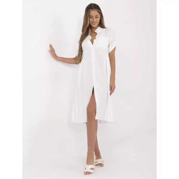  Dámské šaty ITALY MODA MI-SK-A2275.09 ECRU 