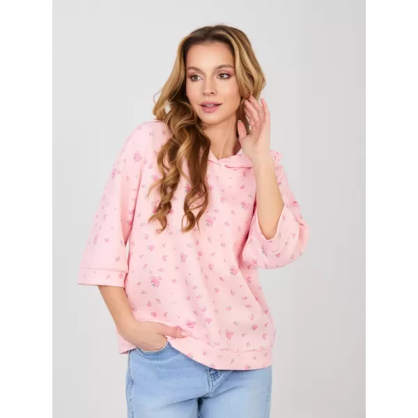  Dámská mikina ITALY MODA IT-BZ-22278.74 BRIGHT PINK 