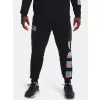 Pánské tepláky UNDER ARMOUR UA RIVAL FLEECE GEO JOGGER 1366437-001 ČERNÁ