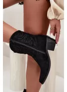 Dámské kotníkové boty BOTO 6508 BLACK