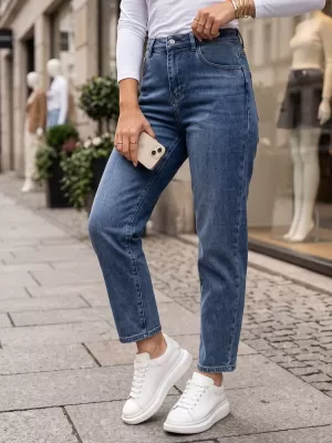 Dámské kalhoty DSTREET MODRÁ