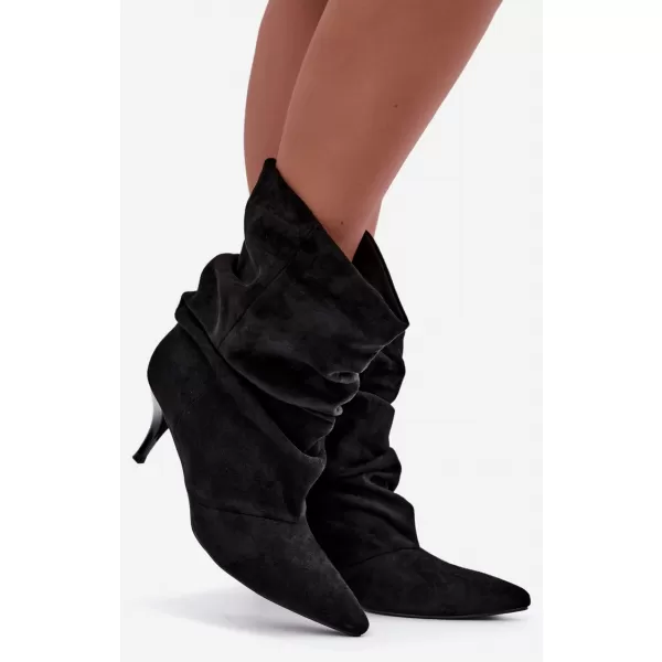  Dámské kotníkové boty BOTO 52268 BLACK 