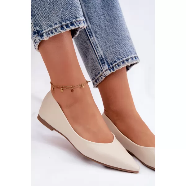  Dámské baleríny BOTO 1740 BEIGE 