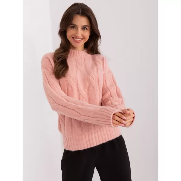  Dámský svetr FACTORY PRICE AT-SW-0146.10P BRIGHT PINK 