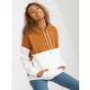 Dámská mikina RUE PARIS AP-BL-AP-3001.98P LIGHT BROWN