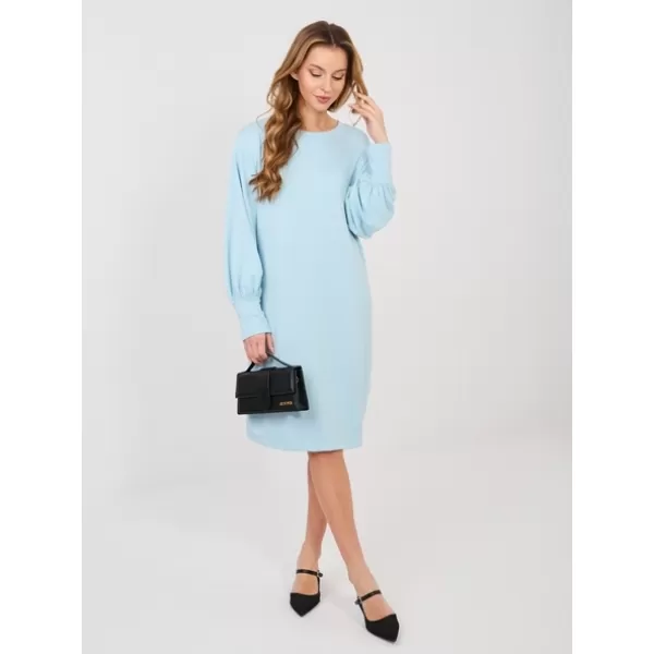  Dámské šaty RUE PARIS RV-SK-A1059.17 LIGHT BLUE 