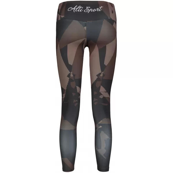  Dámské dlouhé legíny premium (nové velikosti) ALTISPORT VOJ/ALW080LEG05 TMAVĚ HNĚDÁ 
